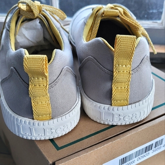 LL Bean Women's Eco Woods Lace-Up Canvas Sneakers - Picture 3 of 9